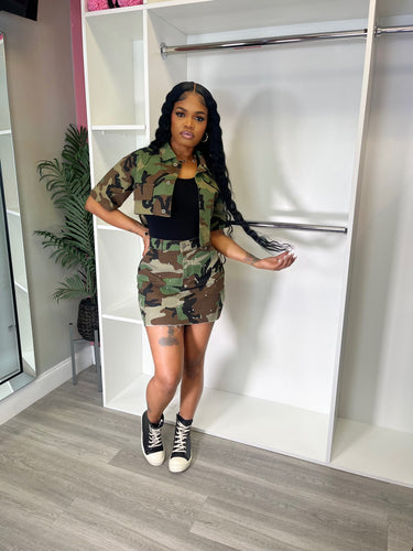 army girl skirt
