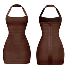 Load image into Gallery viewer, Chocolate Crush Bandage Dress