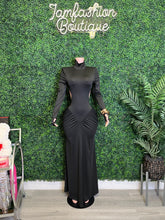 Load image into Gallery viewer, Midnight sculpt gown