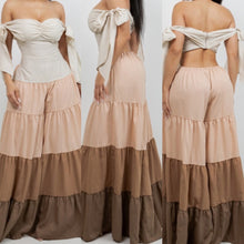 Load image into Gallery viewer, Desert Bloom Tiered Jumpsuit