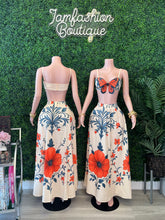 Load image into Gallery viewer, Butterfly Bloom Skirt Set