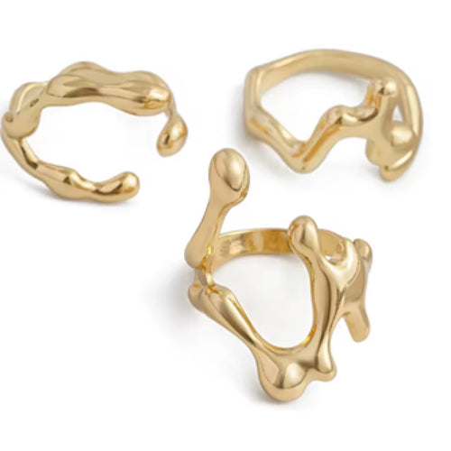 Gold rings