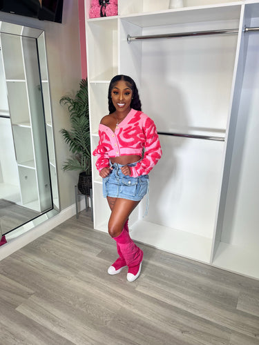BELLE PINK SWEATER