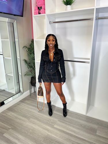 lala denim set