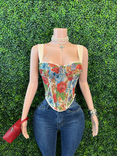 Load image into Gallery viewer, Garden Muse Lace-Up Corset