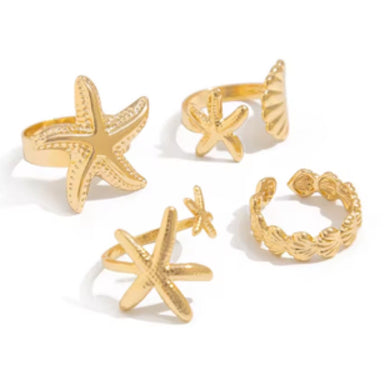 starfish rings