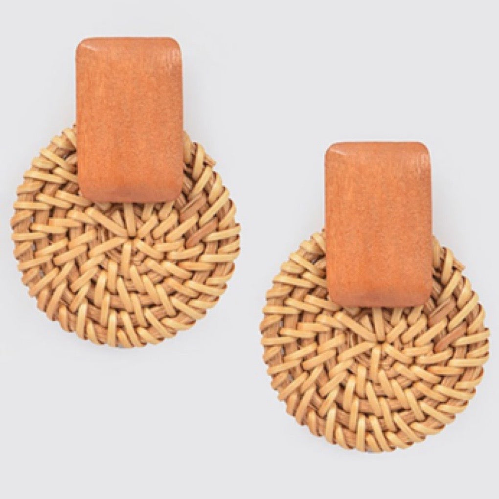 Bamboo earrings