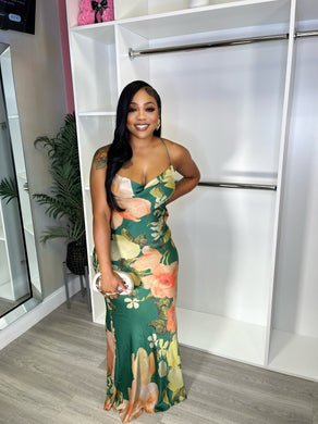 Flora maxi dress