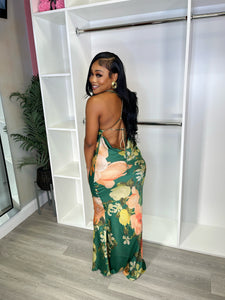 Flora maxi dress