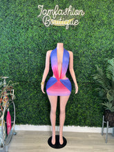 Load image into Gallery viewer, Sunset Temptation Mini Dress