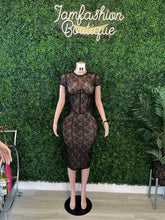 Load image into Gallery viewer, Midnight Illusion Dress