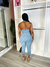 Load image into Gallery viewer, Lynn light denim jumpsuit