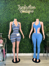 Load image into Gallery viewer, Blue Lagoon Cutout Jumpsuit