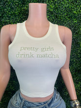 Load image into Gallery viewer, Pretty Girls Drink Matcha Tank
