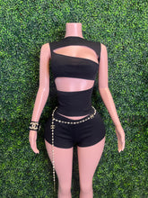 Load image into Gallery viewer, Midnight Muse Cutout Short Set