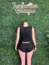 Load image into Gallery viewer, Midnight Muse Cutout Short Set