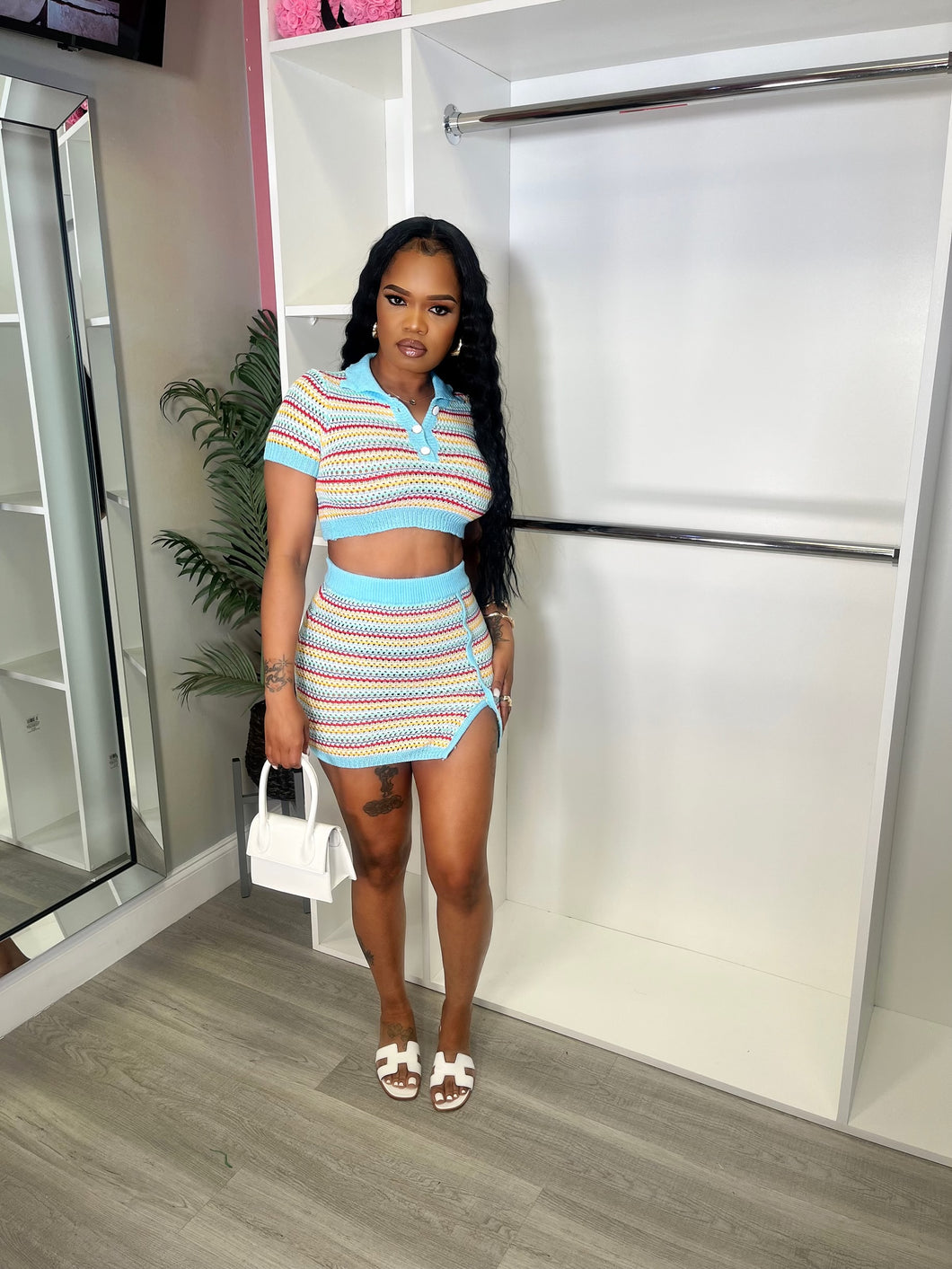 Las crochet set