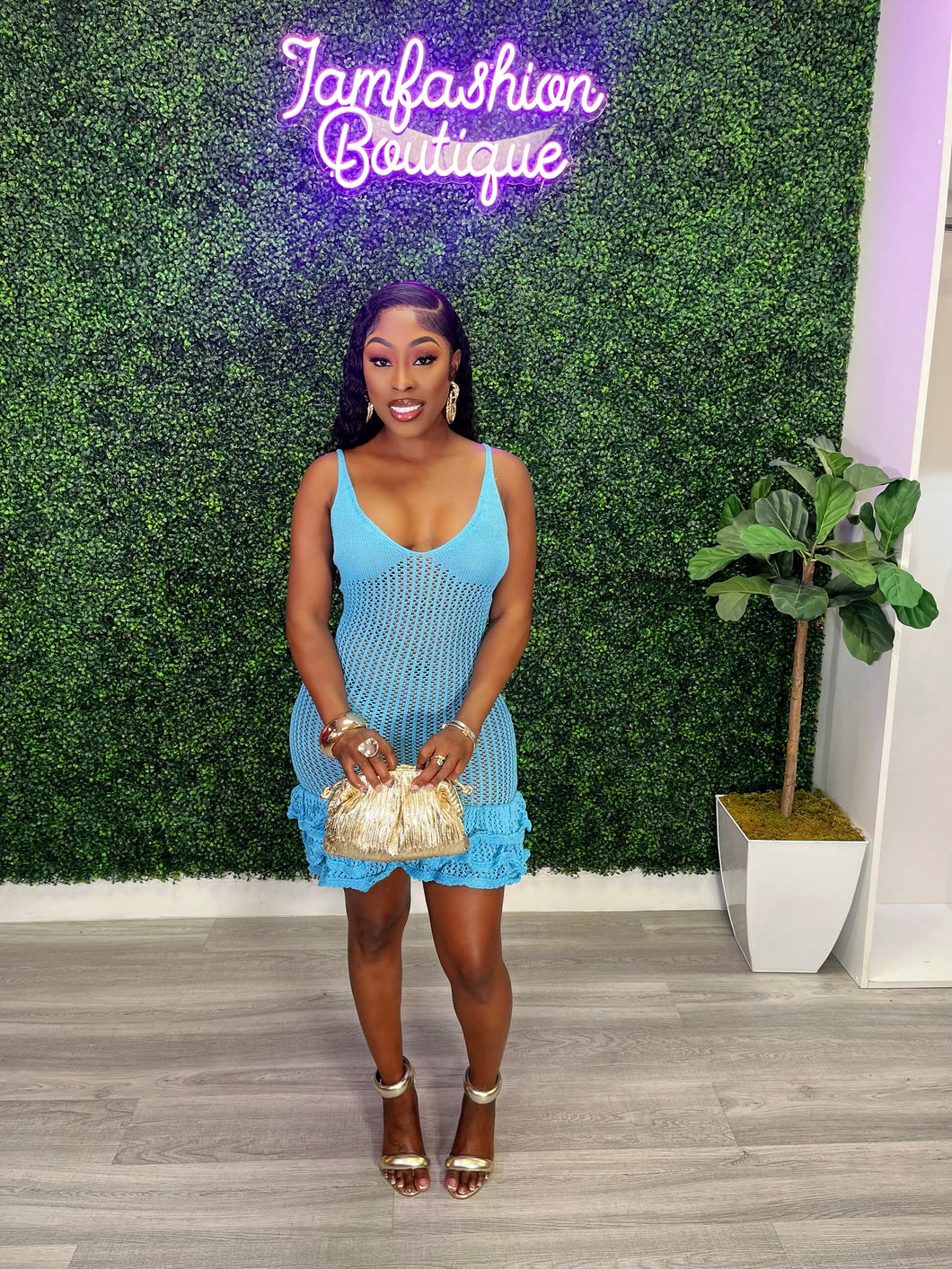 Blue crush dress