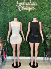 Load image into Gallery viewer, After Midnight Side-Open Mini Dress