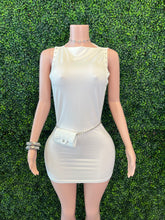 Load image into Gallery viewer, After Midnight Side-Open Mini Dress