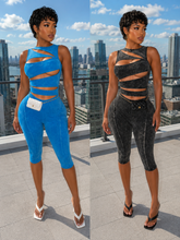 Load image into Gallery viewer, After Hours Cut-Out Ribbed Bodysuit