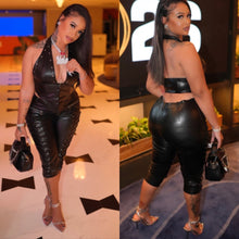 Load image into Gallery viewer, Nina Faux leather top