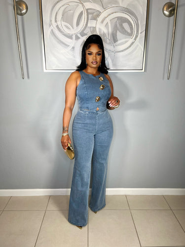 GOLDIE DENIM SET