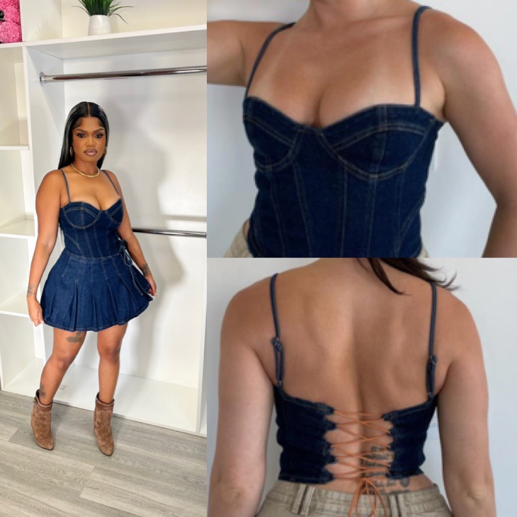 Giana denim top