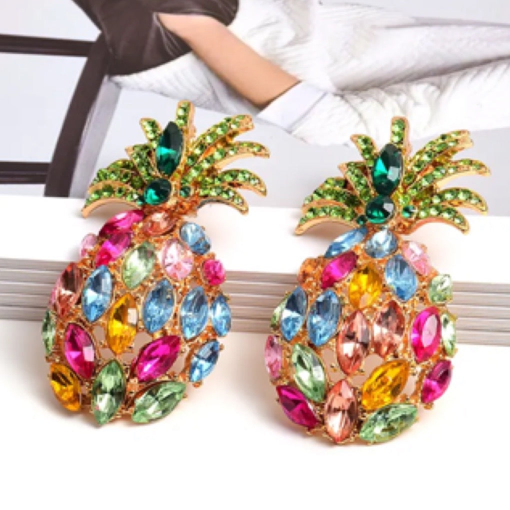 pineapples earrings