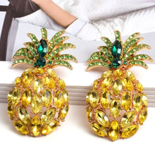 Load image into Gallery viewer, pineapples earrings