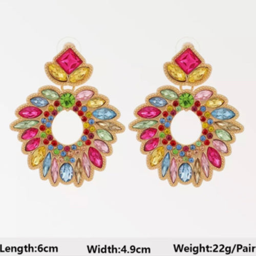 jazzy earrings