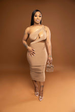 Load image into Gallery viewer, Nude long dress