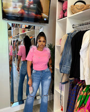 Load image into Gallery viewer, swan pink top